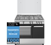 Cocina sauber sci5gb 5gas pb gas butano inox 90x60