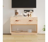 Mueble de tv | mueble de salón | mesa de tv de madera maciza de pino 90x40x60 cm cfw51825