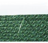 Tandem mampara de privacidad verde 100% malla plástica opaca - 1,5 x 5 m