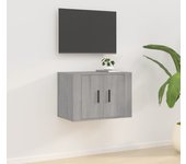 Mueble para tv de pared | mueble de salón | mesa de tv gris sonoma 57x34,5x40 cm cfw17603