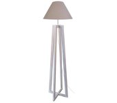 Farola tosel lot tela columna taupe d40 x h150 cm