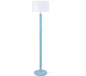 Farola tosel augusto tela vertical azul d35 x h150 cm