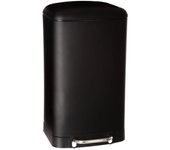Tienda eurasia - cubo de basura con tapa y pedal, 30 l