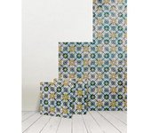 Mural paneles cascais - pack 8 paneles: 700 x 700 mm