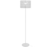 Farola tosel lys metal vertical blanco, blanca d30 x h160 cm