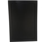 Tejas ocultas plásticas del acceso de la inspección del panel de la pintura del negro del frente de 200x250m m