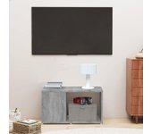 Mueble de tv | mueble de salón | mesa de tv madera contrachapada gris sonoma 60x24x32 cm cfw67912