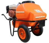 Pulverizador 100 litros de 2 ruedas motor os35 daewoo da100l2re