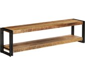 Mueble para la tv | mueble de salón | mesa de tv madera maciza de mango 150x30x40 cm cfw16678