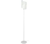 Farola tosel vira metal vertical blanco, blanca d28 x h175 cm