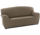 Tienda eurasia - funda sofa, poliéster, algodón y elastano, lino, 4 plazas