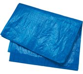Toldo de obra azul 10x15