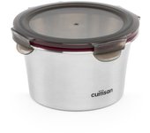 Cuitisan flora - recipiente redondo de 0.9l en acero inoxidable apto microondas