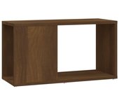 Mueble tv roble marrón 60x24x32 cm madera contrachapada