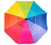 Sombrilla de aluminio 220 cm/8 varillas - crevicosta orgullo