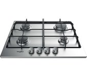 Whirlpool tgml 650 ix placa plata integrado gas 4 zona(s)