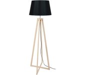 Farola tosel skara tela columna naturales, de aluminio d51 x h162 cm