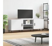 Mueble para tv | mueble de salón | mesa de tv madera de ingeniería blanco 150x30x50 cm cfw83041