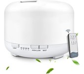 Difusor de aceites esenciales klack, humidificador de aire ultrasónico ft818 con control remoto de 500ml