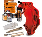 Set de pintura foliatec racing pinzas de freno (3 pcs) rojo 4002581021753 s3701790 foliatec