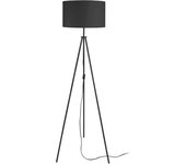 Farola tosel asgard tela trípode negro d45 x h148 cm