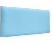 Dhome cabecero de polipiel liso 110x50cm camas 105 - celeste