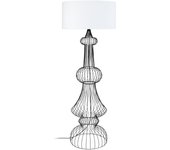Farola tosel pagoda tela columna negro d60 x h170 cm