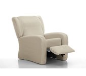 Funda sofá sillon relax playa lino 1 plaza - relax - 4 piezas - lino