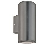 Aplique de pared fostos redondo plástico arriba-abajo 2xgu10 gris