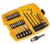 Dewalt dt71507-qz juego de 27 piezas en estuche tipo tough case para taladrar y atornillar con adaptador