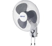 Avant ventilador silencioso ventilador de pared oscilante con 3 velocidades | altura 40 cm | potencia 45w | color blanco