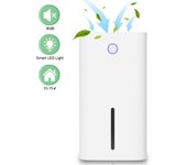 Deshumidificador de aire eléctrico 300 ml/día depósito de agua 850ml, deshumidificador de aire silencioso portátil (300ml - 15㎡)