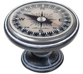 Tirador 37mm óxido decapado compás 4, juego de 12