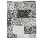 Mantel mandala loneta gris (140 x 180 cm)