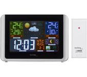 Technoline ws 6442 estación meteorológica digital negro, plata lcd batería