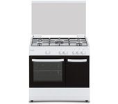 Cocina gas aspes akgw5900pb blanco 90cm 5f
