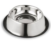 Plato perros y gatos inoxidable 25 cm de diámetro