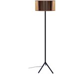 Farola tosel trident a el plastico vertical negro d40 x h160 cm