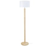 Farola tosel augusto tela vertical natural d35 x h150 cm
