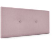 Dhome cabecero de tela liso con botones 105x50cm camas 105 - salmón