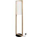 Farola tosel la défense tela columna oscuro d35 x h165 cm