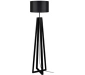 Farola tosel linkoping tela columna negro d40 x h154 cm