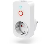 Hama | enchufe inteligente con wifi (enchufe wlam, 2 tomas usb y 1 enchufe tipo e, control por voz y app, 2300w, 10a)