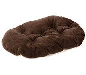 Ferplast cojín perro relax 89/10 soft, cama para perros mascotas, colchón cama perro mediano, colchón, cojín acolchado para cama de plástico perros,
