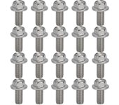 Paquete de 20 tornillos de cabeza hexagonal m10x1,5