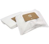 Vhbw 10x bolsa aspiradora compatible con rowenta dymbo rs 005...099 aspiradora - vellón micro, 31 cm x 22 cm, blanco