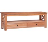 Mueble de tv | mueble de salón | mesa de tv madera maciza de caoba 115x30x40 cm cfw23548