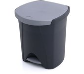 Cubo de basura 48l plastiken eco negro