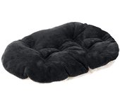 Ferplast cojín perro y gato relax 65/6 soft, cama para perros gatos mascotas, colchón, cojín acolchado para cama de plástico perros gatos, ovalado,