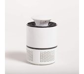 Luz antimosquitos. color blanco, luz ultravioleta, adaptador usb, ligero, portátil e insonoro - ozono hogar